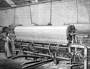 Tear líquido na fábrica Stuarts, c1880 de Unbekannt