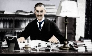 Neville Chamberlain 1869-1940, primeiro ministro britânico, c1930s 1936 de Unbekannt