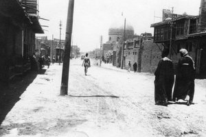 Rua Nova, Bagdá, Mesopotâmia, Primeira Guerra Mundial, 1918 de Unbekannt