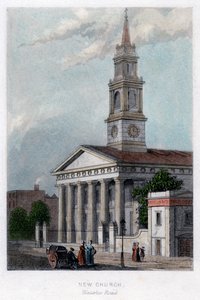 Nova igreja, Waterloo Road, Londres de Unbekannt