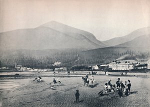 Newcastle, Co. Down. - The Strand, com Slieve Donard, 1895 de Unbekannt