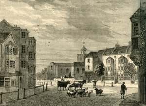 Newington Butts em 1820, c1878. de Unbekannt