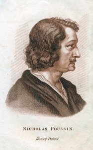 Nicolas Poussin, pintor clássico francês, século c19 de Unbekannt