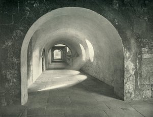 Arco normando nos claustros, abadia de Westminster, 1908 de Unbekannt
