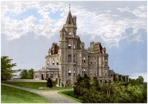 Normanhurst, Sussex, casa da família Brassey, c1880 de Unbekannt