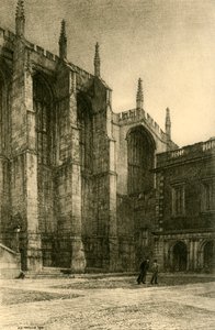 Ângulo norte ocidental do pátio da escola, 1911. de Unbekannt