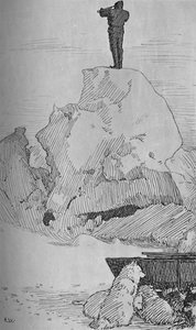 Nada além de gelo, gelo no horizonte, 7 de abril de 1895, 1897 de Unbekannt