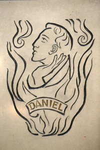Notre Dame de France catholic church, Londres. Daniel, o profeta, Londres, Grã-Bretanha. de Unbekannt