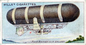 Nulli Secundus, primeiro dirigível militar balão britânico dirigível, 1905-1907 c1910 de Unbekannt