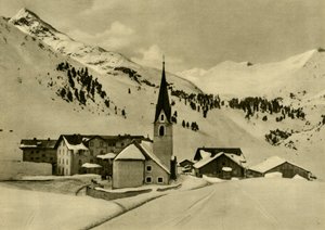 Obergurgl, Tirol, Áustria, c1935. de Unbekannt
