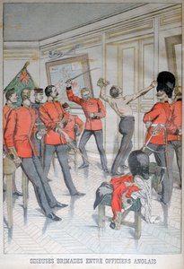 Comportamento odioso entre oficiais ingleses, 1903 de Unbekannt