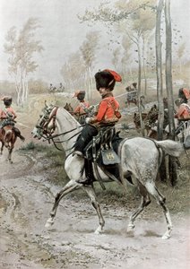 Oficial dos Hussardos, 1889 de Unbekannt