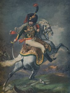 Oficial de carga dos caçadores montados. Guarda Imperial, c1812, 1896. de Unbekannt