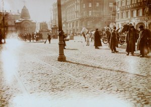 Okhotny Ryad Hunting Row, Moscou, Rússia, 16 de março de 1911 de Unbekannt