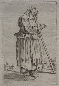 Velha mendiga, 1600s. de Unbekannt