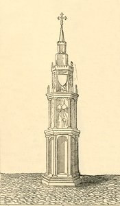 Old Charing Cross, 1881. de Unbekannt