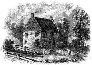 Casa holandesa velha, Long Island, Nova York, século XVIII c1880 de Unbekannt