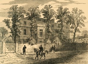 Old Gore House, em 1830, c1876. de Unbekannt