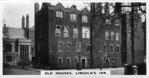 Casas Antigas, Lincolns Inn, Londres, c1920s de Unbekannt