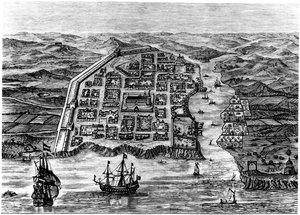 Cidade velha de Santo Domingo, 1873 de Unbekannt
