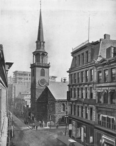 Igreja Velha do Sul, Boston, EUA, c1900. de Unbekannt