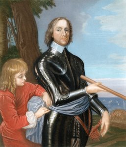 Oliver Cromwell, líder militar e político inglês, 1649, 1899 de Unbekannt