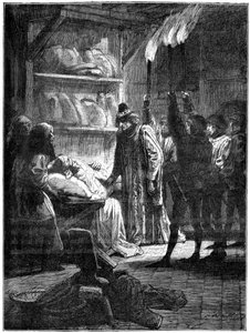 Olivier de Clisson conta ao rei que tentou assassiná-lo, 1898 de Unbekannt