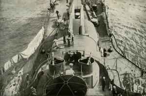 A bordo de um Dreadnought francês, 1919. de Unbekannt