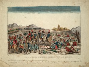 No campo de batalha de Eylau, 1807 de Unbekannt