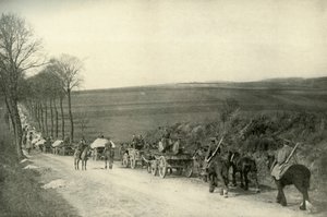 A caminho das trincheiras, 1919. de Unbekannt
