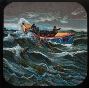 A caminho do naufrágio, c1900. de Unbekannt