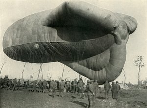 Um de nossos balões de observação, 1919. de Unbekannt