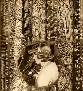Operador na Mayfair Exchange, 1932, 1933. de Unbekannt