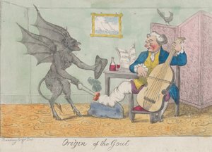 Origem da gota, c. 1810. de Unbekannt