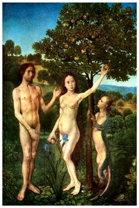 Pecado original: a queda de Adão e Eva, c1467-1468 1956 de Unbekannt