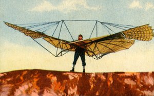 Planador Otto Lilienthal, década de 1890, 1932. de Unbekannt