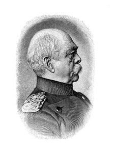 Otto von Bismarck, estadista alemão, 1885 de Unbekannt