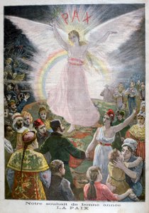 Nossa esperança para o ano novo: paz, 1894 de Unbekannt