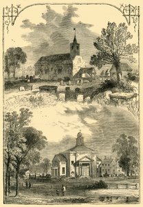 Igreja de Paddington: 1750 e 1805, c1876. de Unbekannt