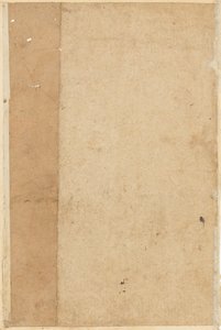 Página de Contos de um papagaio Tuti-nama: página em branco, c. 1560 de Unbekannt