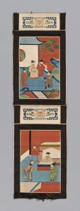 Painel para uma tela, China, dinastia Qing 1644-1911, 18751900. de Unbekannt