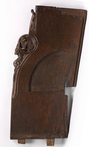 Painel de uma barraca de coro, c. 1330-1340. de Unbekannt