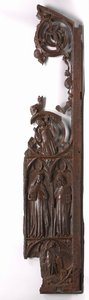 Painel de uma barraca de coro, c. 1330-1340. de Unbekannt