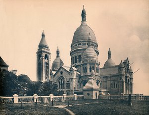 Paris. - A Basílica do Sagrado Coração, c1910. de Unbekannt