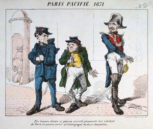 Paris Pacifica, 1871. de Unbekannt