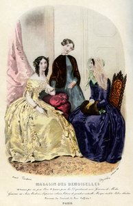 Modas parisienses do século XIX, 1849 1938 de Unbekannt