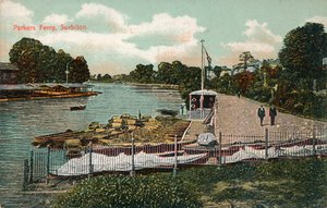 Parkers Ferry, Surbiton, c1907 de Unbekannt