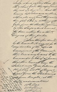 Parte da carta datada de 31 de dezembro de 1806 de Lloyds ao Almirantado, 1928 de Unbekannt