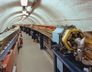 Túnel acelerador de partículas, Cern, Genebra, século XX de Unbekannt