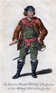 Pascal Paoli, general e patriota corso do século XVIII de Unbekannt